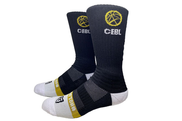 CEBL Authentic Game Socks - Black