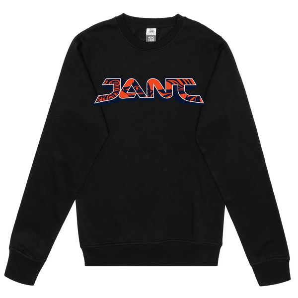 JANT 2026 Wordmark Crewneck Fleece Top