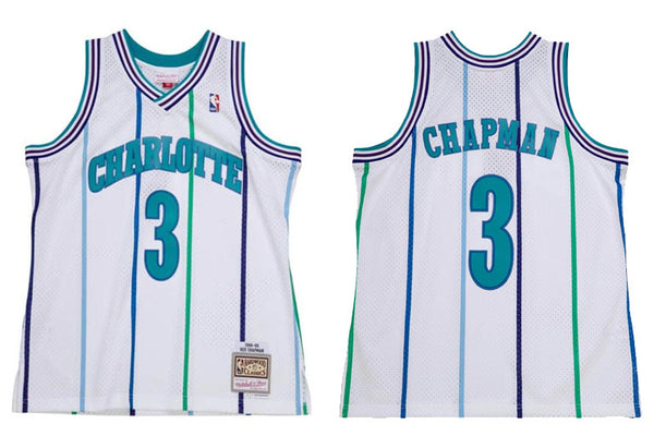 Charlotte Hornets #3 Chapman Swingman Jersey