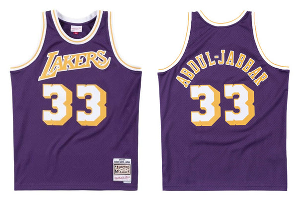Los Angeles Lakers #33 Abdul-Jabbar Swingman Jersey