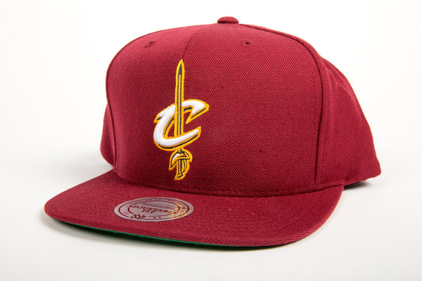 Cleveland Cavaliers Wool Solid Snapback